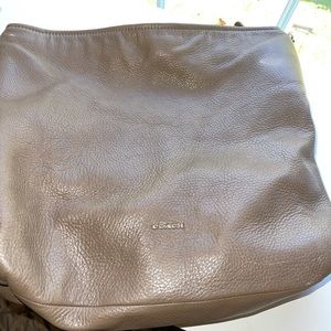 Coach purse Taupe
